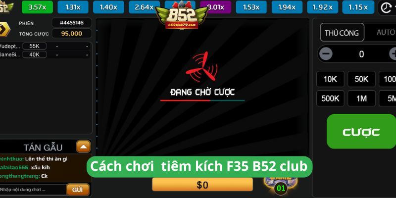 Hướng dẫn cách chơi tiêm kích F35 B52 club 